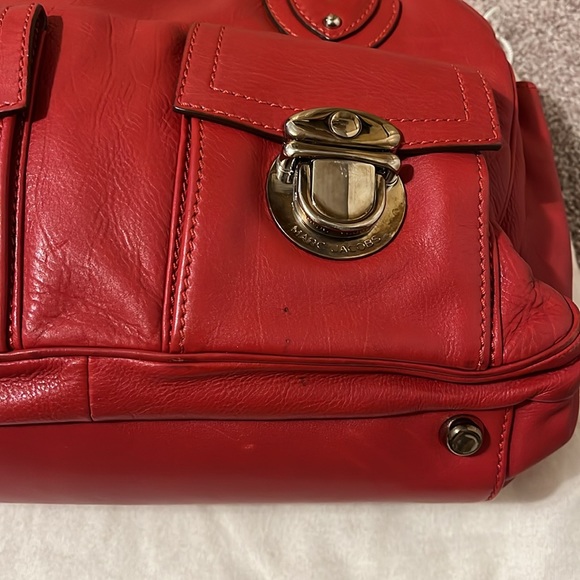 Vintage Marc Jacobs Blake Bag in Red - Picture 7 of 10